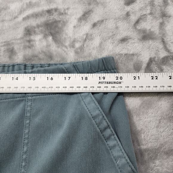 32 Degrees Pants Womens XL Gray Pull On Stretch Twill Knit Elastic Waist Casual - Picture 8 of 12